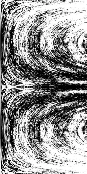 Grunge Siyah ve Beyaz Şehir Vektör Doku Şablonu. Çatlakların, lekelerin, çiplerin, çizgilerin koyu arkaplanı.