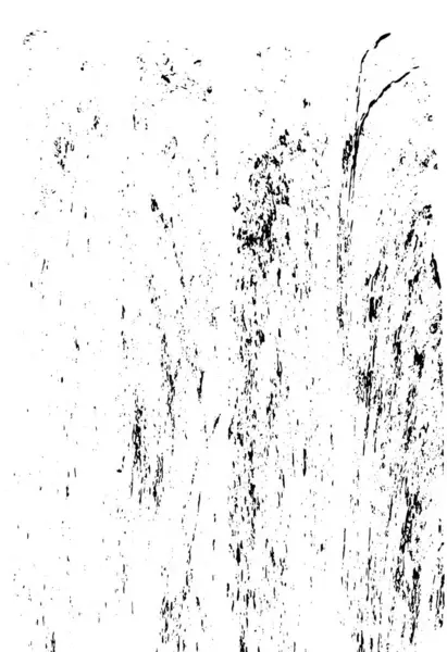 Grunge Siyah ve Beyaz Şehir Vektör Doku Şablonu. Çatlakların, lekelerin, çiplerin, çizgilerin koyu arkaplanı.