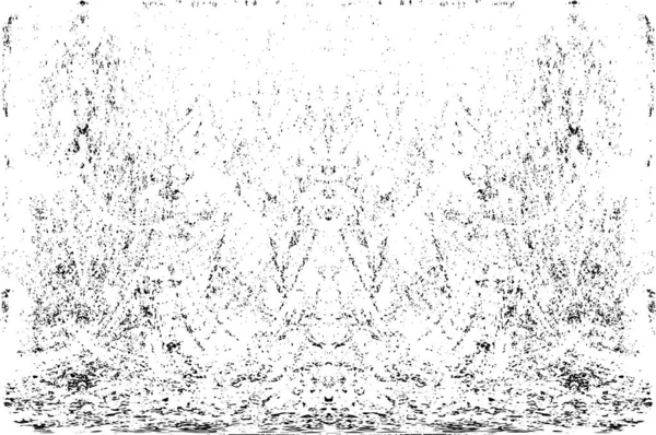 Grunge dikey olarak simetrik siyah beyaz doku. Tek renkli yıpranmış kaplama deseni. 