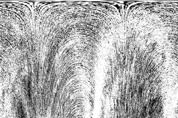 Grunge üst üste biniyor. Soyut siyah-beyaz vektör arkaplanı. Çatlak, leke ve noktalarda kirli desenli tek renkli klasik yüzey. Karanlık korku tarzında eski bir duvar.