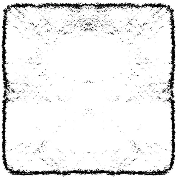 Grunge üst üste biniyor. Soyut siyah-beyaz vektör arkaplanı. Çatlak, leke ve noktalarda kirli desenli tek renkli klasik yüzey. Karanlık korku tarzında eski bir duvar.