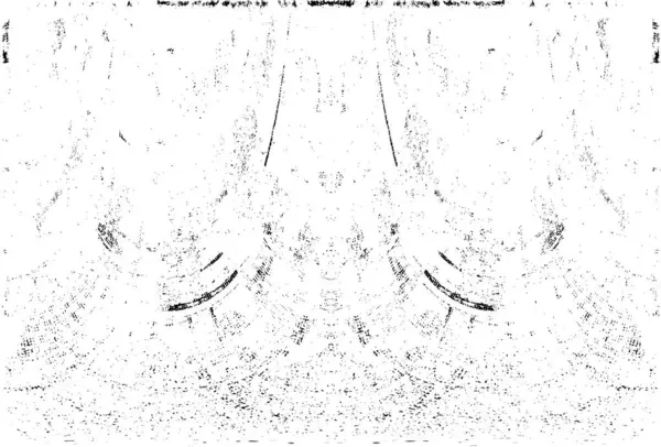 Grunge dikey olarak simetrik siyah beyaz doku. Tek renkli yıpranmış kaplama deseni. 