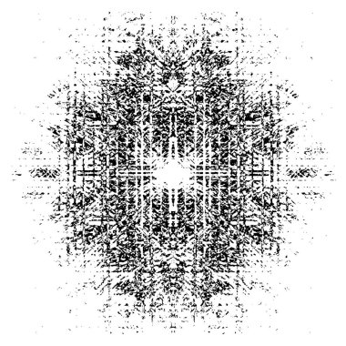 Gelecekçi soyut grunge geometrik modern desen 