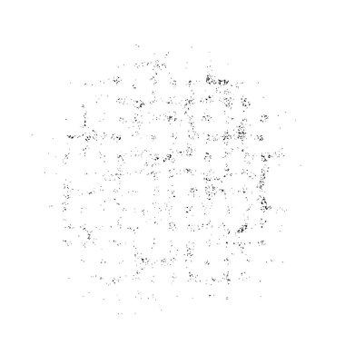 Grunge üst üste biniyor. Soyut siyah-beyaz vektör arkaplanı. Çatlak, leke ve noktalarda kirli desenli tek renkli klasik yüzey. Karanlık korku tarzında eski bir duvar.