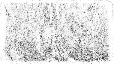 Grunge üst üste biniyor. Soyut siyah-beyaz vektör arkaplanı. Çatlak, leke ve noktalarda kirli desenli tek renkli klasik yüzey. Karanlık korku tarzında eski bir duvar.