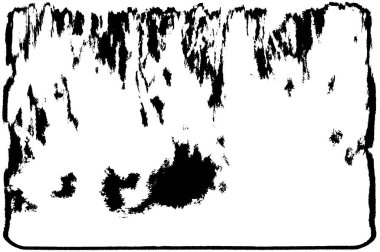 Grunge üst üste biniyor. Soyut siyah-beyaz vektör arkaplanı. Çatlak, leke ve noktalarda kirli desenli tek renkli klasik yüzey. Karanlık korku tarzında eski bir duvar.