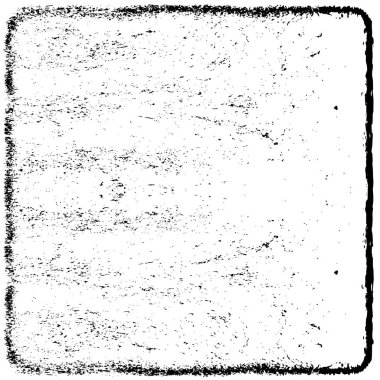 Grunge üst üste biniyor. Soyut siyah-beyaz vektör arkaplanı. Çatlak, leke ve noktalarda kirli desenli tek renkli klasik yüzey. Karanlık korku tarzında eski bir duvar.