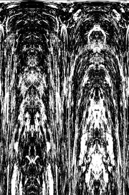 Soyut grunge arkaplanı. Monokrom dokusu. Siyah ve beyaz desenli arkaplan