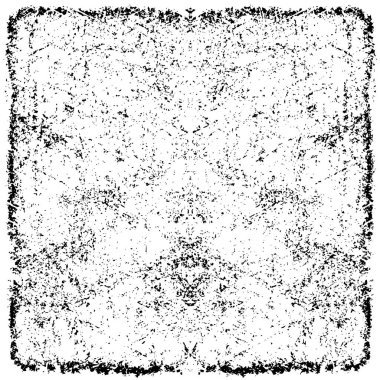 Soyut grunge arkaplanı. Monokrom dokusu. Siyah ve beyaz desenli arkaplan