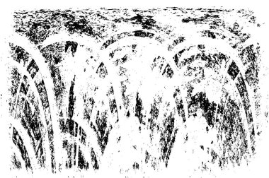 Soyut grunge arkaplanı. Monokrom dokusu. Siyah ve beyaz desenli arkaplan