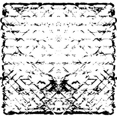 Soyut grunge arkaplanı. Monokrom dokusu. Siyah ve beyaz desenli arkaplan