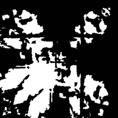 Soyut grunge arkaplanı. Monokrom dokusu. Siyah ve beyaz desenli arkaplan