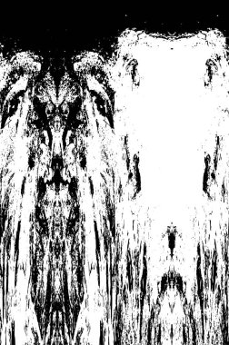 Soyut grunge arkaplanı. Monokrom dokusu. Siyah ve beyaz desenli arkaplan