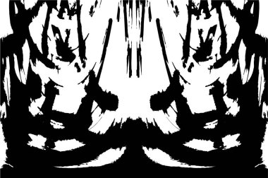 Soyut grunge arkaplanı. Monokrom dokusu. Siyah ve beyaz desenli arkaplan