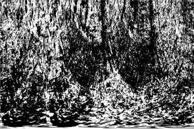 Soyut grunge arkaplanı. Monokrom dokusu. Siyah ve beyaz desenli arkaplan