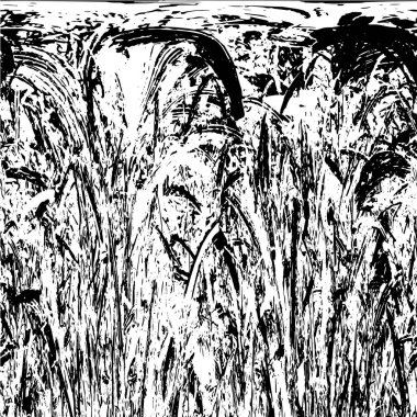 Soyut grunge arkaplanı. Monokrom dokusu. Siyah ve beyaz desenli arkaplan