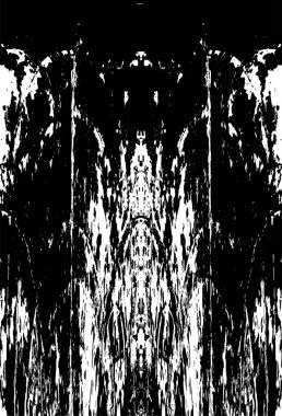 Soyut grunge arkaplanı. Monokrom dokusu. Siyah ve beyaz desenli arkaplan