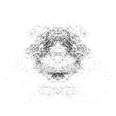 Soyut grunge arkaplanı. Monokrom dokusu. Siyah ve beyaz desenli arkaplan