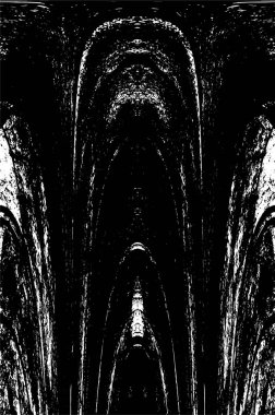 Soyut grunge arkaplanı. Monokrom dokusu. Siyah ve beyaz desenli arkaplan