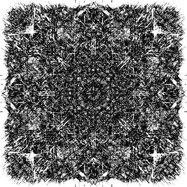 Soyut grunge arkaplanı. Monokrom dokusu. Siyah ve beyaz desenli arkaplan