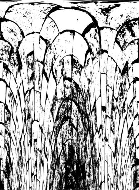 Soyut grunge arkaplanı. Monokrom dokusu. Siyah ve beyaz desenli arkaplan