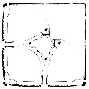 siyah ve beyaz vektör çizimi. soyut el çizimi dokusu