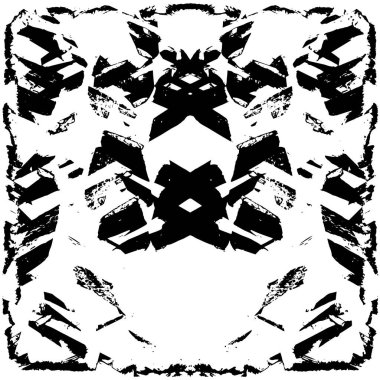 siyah ve beyaz vektör çizimi. soyut el çizimi dokusu