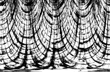 Grunge dikey olarak simetrik siyah beyaz doku. Tek renkli yıpranmış kaplama deseni. 