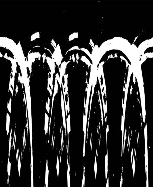 siyah ve beyaz vektör çizimi. soyut el çizimi dokusu