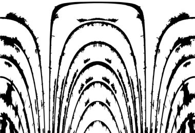 siyah ve beyaz vektör çizimi. soyut el çizimi dokusu