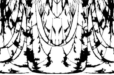 siyah ve beyaz vektör çizimi. soyut el çizimi dokusu