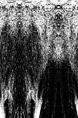 siyah ve beyaz vektör çizimi. soyut el çizimi dokusu