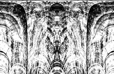 siyah ve beyaz vektör çizimi. soyut el çizimi dokusu