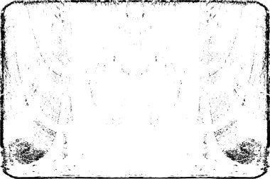 Grunge dikey olarak simetrik siyah beyaz doku. Tek renkli yıpranmış kaplama deseni. 