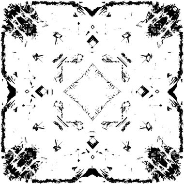 siyah ve beyaz vektör çizimi. soyut el çizimi dokusu