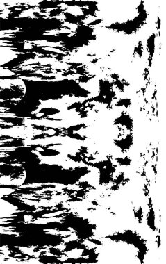 siyah ve beyaz vektör çizimi. soyut el çizimi dokusu