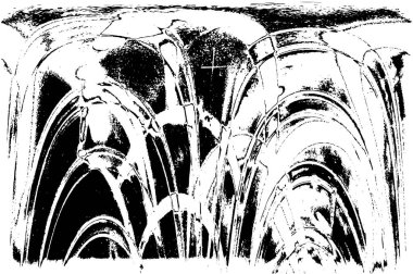 siyah ve beyaz vektör çizimi. soyut el çizimi dokusu