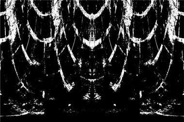 siyah ve beyaz vektör çizimi. soyut el çizimi dokusu