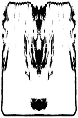 siyah ve beyaz vektör çizimi. soyut el çizimi dokusu