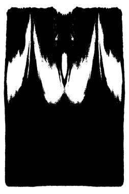 siyah ve beyaz vektör çizimi. soyut el çizimi dokusu