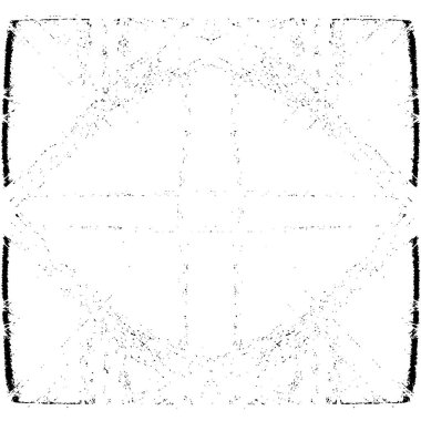 Grunge üst üste biniyor. Soyut siyah-beyaz vektör arkaplanı. Çatlak, leke ve noktalarda kirli desenli tek renkli klasik yüzey. Karanlık korku tarzında eski bir duvar.