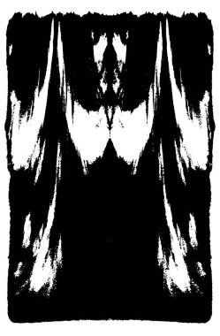 Grunge üst üste biniyor. Soyut siyah-beyaz vektör arkaplanı. Çatlak, leke ve noktalarda kirli desenli tek renkli klasik yüzey. Karanlık korku tarzında eski bir duvar.