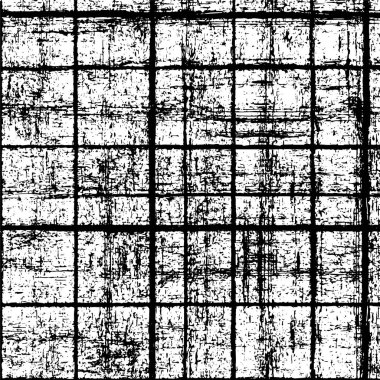 Grunge üst üste biniyor. Soyut siyah-beyaz vektör arkaplanı. Çatlak, leke ve noktalarda kirli desenli tek renkli klasik yüzey. Karanlık korku tarzında eski bir duvar.