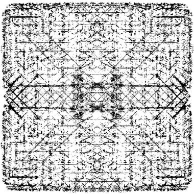 Tek renkli eski grunge vintage eskimiş arka plan soyut antika desenli retro desenli