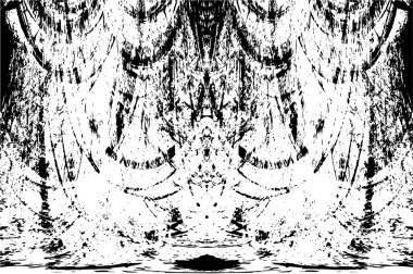 Tek renkli eski grunge vintage eskimiş arka plan soyut antika desenli retro desenli