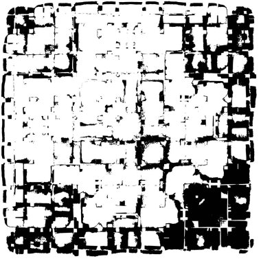 Siyah beyaz monokrom eski grunge vintage eskimiş arka plan soyut antika desenli retro model