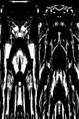 Siyah beyaz monokrom eski grunge vintage eskimiş arka plan soyut antika desenli retro model