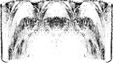 Siyah beyaz monokrom eski grunge vintage eskimiş arka plan soyut antika desenli retro model