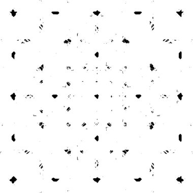 Siyah beyaz monokrom eski grunge vintage eskimiş arka plan soyut antika desenli retro model