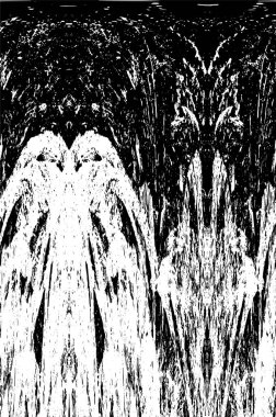 Siyah beyaz monokrom eski grunge vintage eskimiş arka plan soyut antika desenli retro model